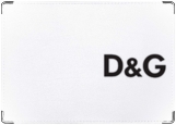 Обложка на паспорт с уголками, D&G