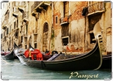 Обложка на паспорт с уголками, Венеция