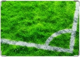 Обложка на автодокументы с уголками, зеленая трава