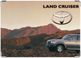 Обложка на автодокументы с уголками, Toyota Land Cruiser
