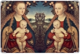 Обложка для свидетельства о рождении, Мадонна с младенцем
