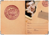 Обложка на паспорт с уголками, редактируемая обложка-подарок