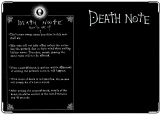 Обложка на паспорт с уголками, Death Note