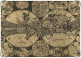 Обложка на паспорт с уголками, карта