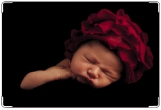 Обложка для свидетельства о рождении, Спящий малыш