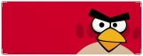 Обложка на зачетную книжку, Angry Birds Red