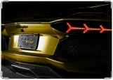 Обложка на автодокументы с уголками, Lamborghini Gallardo