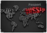 Обложка на паспорт с уголками, Russia pasport