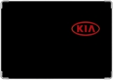 Обложка на автодокументы с уголками, KIA