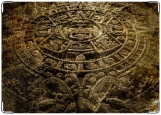 Обложка на паспорт с уголками, Календарь ацтеков_версия 2