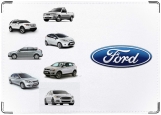 Обложка на автодокументы с уголками, Ford