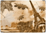 Обложка на автодокументы с уголками, Эйфелева башня