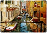Обложка на автодокументы с уголками, Венеция ретро