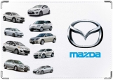 Обложка на автодокументы с уголками, Mazda