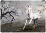 Обложка на паспорт с уголками, Белый конь