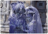 Обложка на паспорт с уголками, Венецианский карнавал