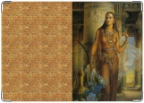 Обложка на паспорт с уголками, Египетская царевна
