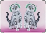 Обложка на паспорт с уголками, Забавный котенок