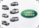 Обложка на автодокументы с уголками, Land Rover