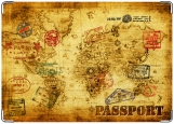 Обложка на паспорт с уголками, заграночки