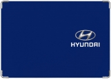 Обложка на автодокументы с уголками, hyundai