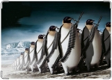 Обложка на военный билет, пингвины