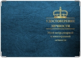 Обложка на паспорт с уголками, Неординарная личность_v1