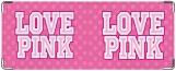 Обложка на студенческий, Love pink