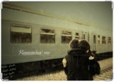 Обложка на паспорт с уголками, remember me