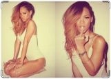 Обложка на паспорт с уголками, rihanna