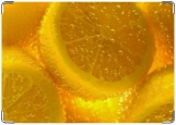 Обложка на автодокументы с уголками, лимон