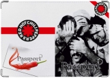 Обложка на паспорт с уголками, Red Hot Chili Peppers