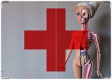 Обложка на медицинскую книжку, Барби