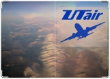 Обложка на паспорт с уголками, UTair (Лётная коллекция)