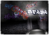 Обложка на автодокументы с уголками, граффити