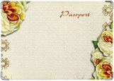 Обложка на паспорт с уголками, Старинный паспорт