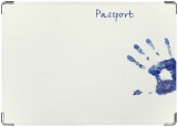 Обложка на паспорт с уголками, Прикосновение