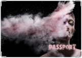 Обложка на паспорт с уголками, Красочная № 4