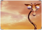 Обложка на паспорт с уголками, Жираф