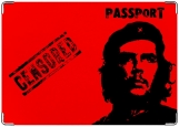 Обложка на паспорт с уголками, че гевара