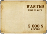 Обложка на паспорт с уголками, Wanted