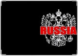 Обложка на паспорт с уголками, RUSSIA