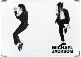 Обложка на паспорт с уголками, Michael Jackson