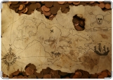 Обложка на паспорт с уголками, Карта сокровищ