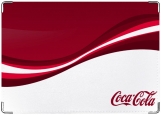Обложка на паспорт с уголками, Кока-Кола