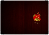 Обложка на паспорт с уголками, apple