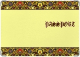 Обложка на паспорт с уголками, Рококо