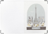 Обложка на паспорт с уголками, париж3