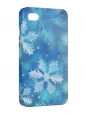 Чехол iPhone 4/4S, Снежинки