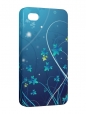Чехол iPhone 4/4S, в синих тонах